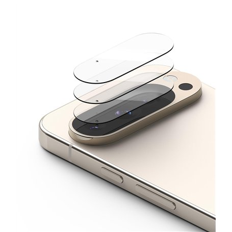 Ringke Protection Caméra Google Pixel 9 Pro XL Verre Trempé [3 Pack] 9H Dureté Camera Lens Protection Anti-Rayures Aucune Interf