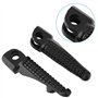 cale pieds z800 Qiilu reposapiés para moto 1 paire de repose-pieds avant de moto, repose-pieds de moto pour ZX-6R ZX-7R ZX-9R ZX