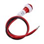 MOMOALA 12V 10Mm LED Tableau De Bord Panneau Indicateur Témoin Voyant Lumineux-Rouge