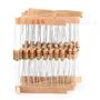 Kit de résistances 1000pcs Résistances à Couche de Carbone 1/2 Watt 1-10M Ohm 100 valeurs Résistance Assorties 5% Résistances de