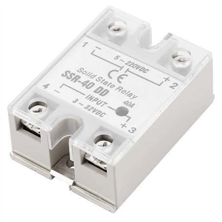 de Module de Relais à Semi-conducteurs SSR-40 5-220V DC DD 40A de Relais à Semi-conducteurs pour Le processus d'automatisation I