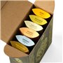 Jembrana Incense - Cônes d'encens Jembrana - Mélangez 6 parfums (60 cônes au Total), 10 cônes chacun de Lotus Bois de Santal, ga