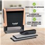 Trodat Printy 4913 Tampon auto-encreur à 5 lignes Noir 58 x 22 mm
