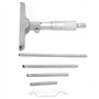 0.01mm Haute précision tête Ronde Profondeur micromètre jauge jauge Outil de Mesure +