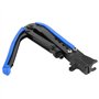 Pince À Sertir À Tête F Réglable, RG59/RG6/RG11/75-5/75-7 Pince À Sertir de Câble Coaxial Pince À Pression Cosses de Fil Réseau 