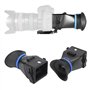 BTER Viseur d'appareil Photo, loupe Professionnelle de viseur LCD à grossissement 3X pour écran LCD 3 Pouces/3,2 Pouces, viseur 