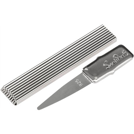 Sanident cure-dents avec véritable feuille d'argent 925/1000