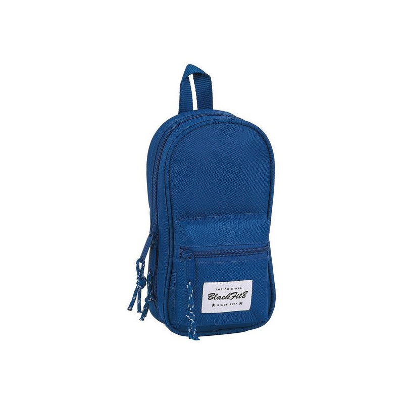 Plumier sac à dos BlackFit8 M747 Bleu foncé 12 x 23 x 5 cm (33 Pièces)