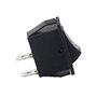 Interrupteur On/Off Voltury à bascule 2 broches 250 V 16 A 125 V 20 A 26 x 11 mm Rocker on Off Noir