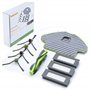 BAKUUM Pack de 4 brosses latérales