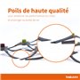 BAKUUM Pack de 4 brosses latérales, 1 rouleau x 1 serpillère x 3 filtres HEPA pour iRobot Roomba Combo. Pack de pièces de rechan