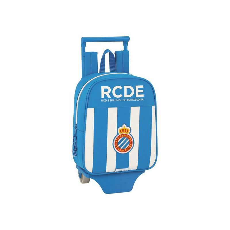 Cartable à roulettes 805 RCD Espanyol 611753280 Bleu Blanc