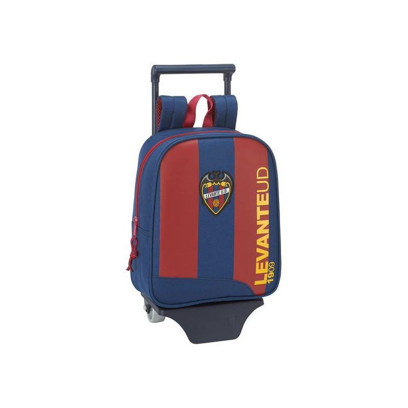 Cartable à roulettes 805 Levante U.D. 611820280 Bleu Rouge Grenat