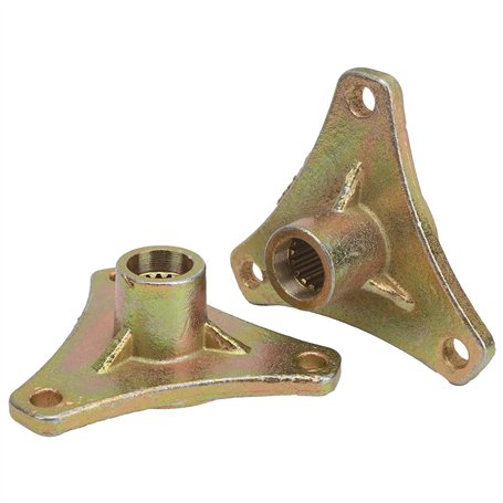 Moyeu d'essieu arrière de Roue cannelée