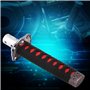 01 Pommeau de Levier de Vitesse Japonais Katana Samurai Sword Shifter, 4 Adaptateurs Universels pour la Plupart des Transmission