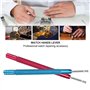 (Rouge + bleu) Outil de réparation de montre, levier d'aiguilles de montre, pour un usage domestique
