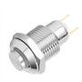 Interrupteur à Bouton Poussoir 10mm Interrupteur Bouton Poussoir en Acier Inoxydable Interrupteur de Démarrage Bouton Poussoir M