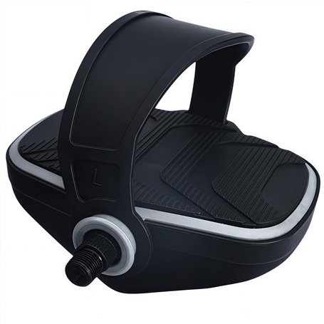 YBEKI 1 paire de pédales de vélo d'appartement de qualité supérieure avec sangles