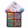 MONT MARTE Pastels à l'huile – 24 Pièces – Pastel Sec Doux Hydrosolubles – Couleurs intenses