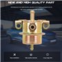 Anlseiod 0280160235 Régulateur de pression de carburant Pompe à carburant compatible avec Skoda Seat Citroën Peugeot Fiat Lancia
