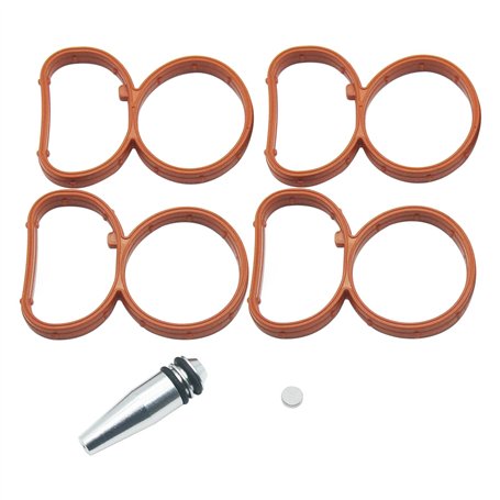 Arotzelox Kit de Suppression Clapets D'admission pour E81 E87 E88 E82 E90 E91 E92 E93 E60 E61 X1 X3 11618507239 joints de collec
