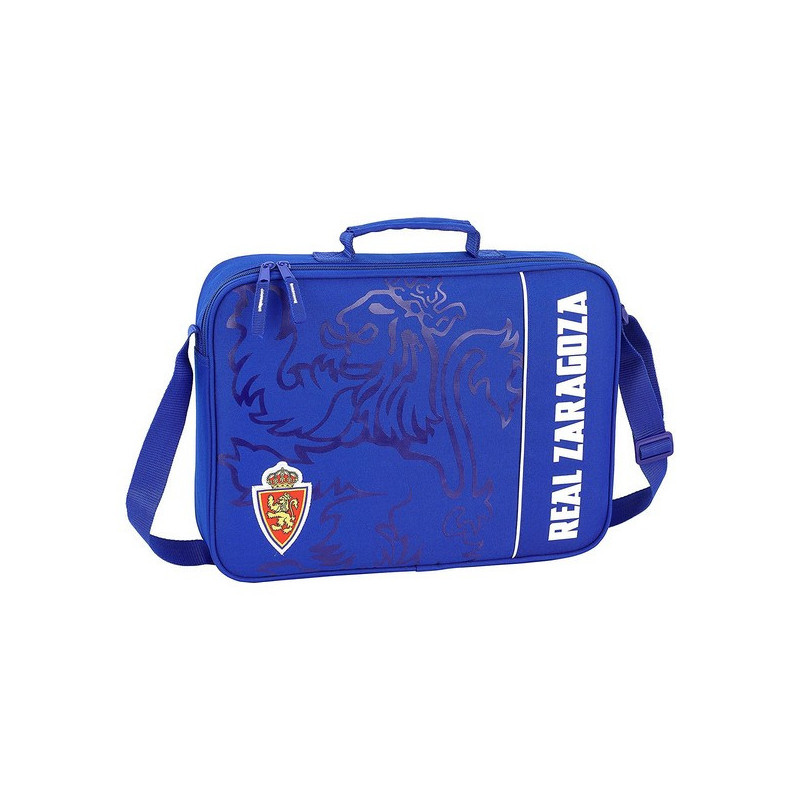 Cartable d'école Real Zaragoza Bleu (38 x 28 x 6 cm)