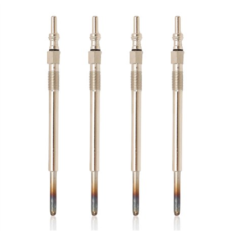 Anlseiod 4x Bougies de préchauffage pour Berlingo C1 C2 C3 C4 C4 107 206 207 307 308 Partner C30 S40 V50 V70