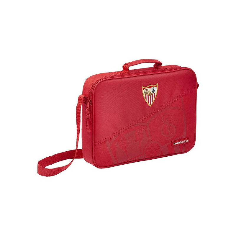 Cartable d'école Sevilla Fútbol Club Rouge (38 x 28 x 6 cm)