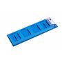 Support mural pour batteries Makita 18 V - Support de batterie - Montage facile - Idéal pour atelier ou van - Avec gabarit de fi