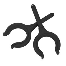 Serrure de Support de Canne à pêche, 2 pièces de Serrure de Rame de Bateau en Plastique de léger et Portable Large compatibilité Serrure de Support de Canne à pêche