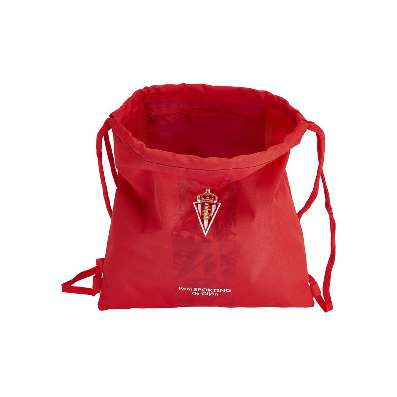 Image secondaire de Sac à dos serré par des ficelles Real Sporting de Gijón Rouge