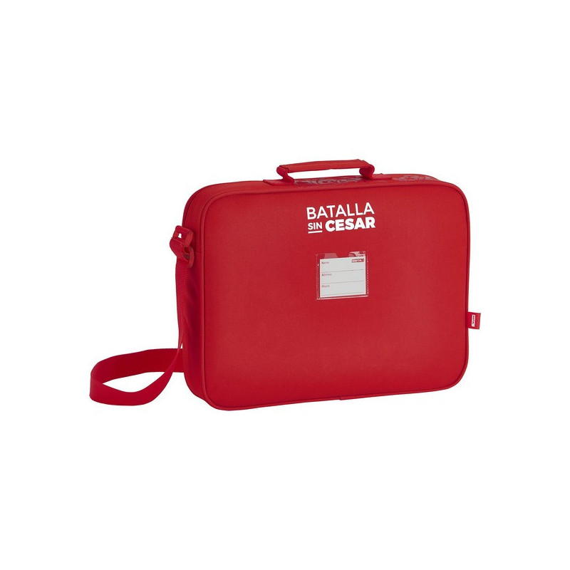 Image secondaire du Cartable d'école Real Sporting de Gijón Rouge (38 x 28 x 6 cm)