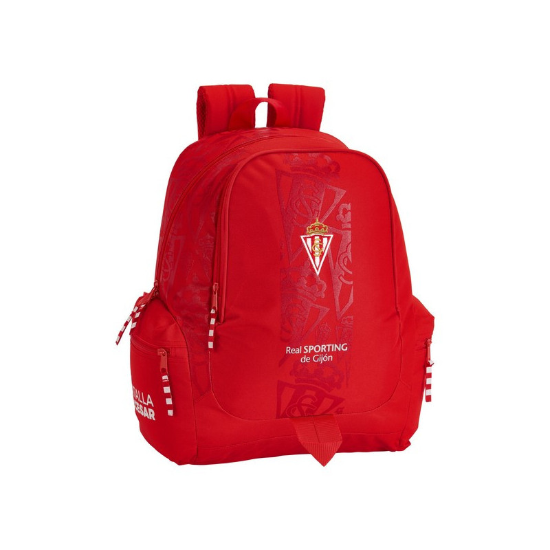 Cartable Real Sporting de Gijón Rouge