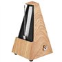 Métronome de la tour, excellent effet piano stable pratique, pratique de la musique en bois peu profond fiable pour l'enseigneme