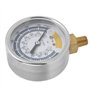 G1/4in Jauge de Pression de Vide 0~-14psi (0~-0.1MPa/0~-1000mbar), Manomètre Précis, Instrument de Jauge D'air, Manomètre à Vide