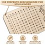 Glitzkind Planche d'apprentissage 1x1,Contenu de remplissage pour sac d'école, idée cadeau pour la rentrée des classes pour les