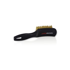 EMAX Brosse à chaussures Pro Bowl Shoe Brush - Accessoires de bowling - Longue surface - Meilleure course de bowling - Noir