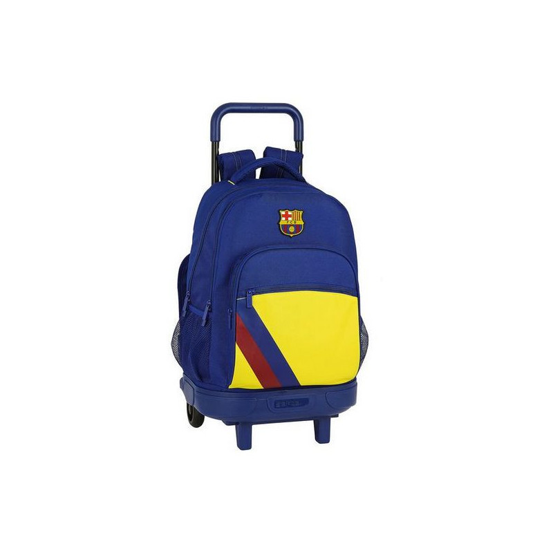 Cartable à roulettes Compact F.C. Barcelona 612025918 Bleu (33 x 45 x 22 cm)