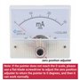 LiebeWH Ampèremètre Analogique 85C1 DC 0-30ma Pointeur DC Ampèremètre de Tête Instrument de Mesure de Courant Avec Structure Sim