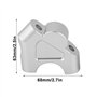 Pince de de guidon CNC adaptateurs de hauteur de moto en alu um pour R1200GS LC ADV 2014-2018(argent) rehausseur guidon gs 1250 