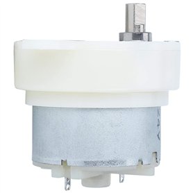 Moteur à Courant continu Mini Moteur 12V engrenage en métal pour l'artisanat pour Jouet avec engrenage muet Terminal