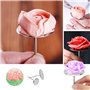 Lot de 4 clous en forme de fleur, 4 tailles pour décoration de gâteau, accessoire patisserie professionnel