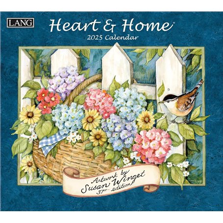 Heart & Home(r) 2025 Calendrier mural