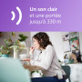 Philips Avent DECT - Écoute-bébé audio bidirectionnel, sans interférence, portée de 330 mètres, autonomie de 24 heures, mode Sma