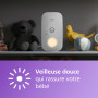 Philips Avent DECT - Écoute-bébé audio bidirectionnel, sans interférence, portée de 330 mètres, autonomie de 24 heures, mode Sma