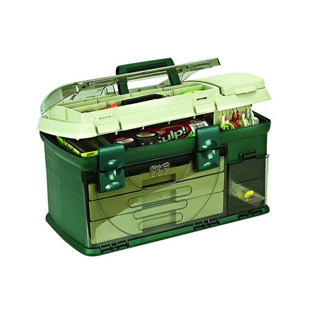 PLANO Boîte de rangement à trois tiroirs