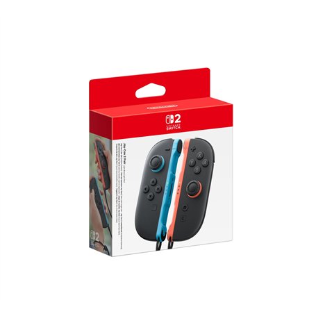 Paire de manettes Joy-Con 2 gauche bleu clair & droite rouge clair Nintendo Switch 2
