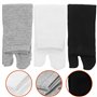 WINOMO 3 paires Chaussettes Tabi Chaussettes de coton Sabots Tongs 2-Orteil Elastique Unisexe