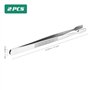 2pcs Timbre Pinces Pincettes Philatélie Outils ( )