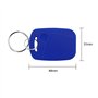 FTSTech 10pcs Porte-clés RFID Double Fréquence 125KHz et 13,56MHz 2-en-1 Porte-clés Composite UID Réinscriptible Utilisé pour Co